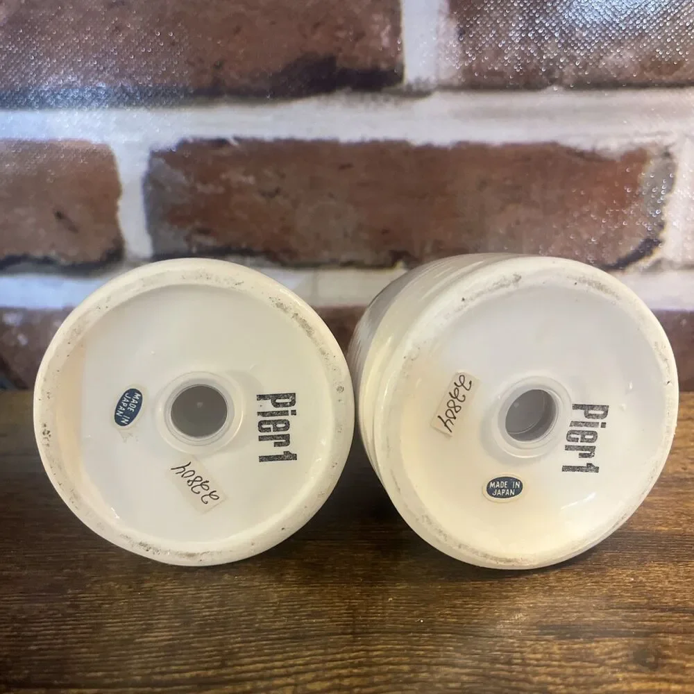 Little Headed Ladies Pier 1 Salt and Pepper Shakers
